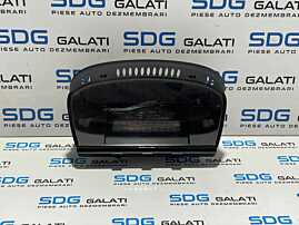 Display Ecran Afisaj pentru Navigatie Mica BMW Seria 5 E60 E61 2003 - 2010 Cod 6989395 9114353 [L2720]