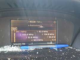 Display Ecran Afisaj pentru Navigatie Mica BMW Seria 5 E60 E61 2003 - 2010 [C2219]