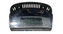 Display Ecran Afisaj pentru Navigatie Mica BMW Seria 5 E60 E61 2003 - 2010 Cod 65826985867 65826986287 [L5769]