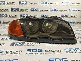Far Dreapta EUROPA FARA Xenon cu Semnalizare BMW Seria 3 E46 NFL 1998 - 2001 [L1374]