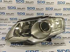 Far Stanga cu Lupa FARA Xenon Volkswagen Passat B6 2005 - 2010 Cod 3C0941005N [L1126]