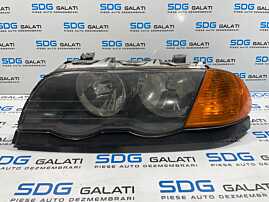 Far Stanga Europa cu Semnalizare BMW Seria 3 E46 NFL Non Facelift 1997 - 2001 Cod 6902745 0301078205 [L3961]