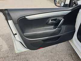 Panou Tapiterie Fata Interioara Piele Neagra Usa Portiera Stanga Fata Volkswagen Passat CC 2008 - 2012 [C6525]