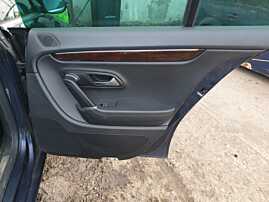 Panou Tapiterie Fata Usa Interioara Dreapta Spate Piele Neagra Volkswagen CC 2012 - 2017 [C3840]