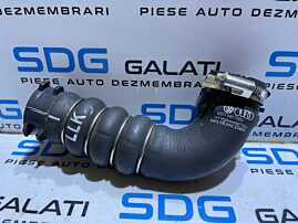 Furtun Conducta Presiune Aer Intercooler Audi A4 B7 2.7 V6 TDI BPP BSG 2005 - 2008 Cod 8E0145738D