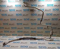 Teava Conducta Furtun Compresor AC Aer Conditionat Clima Dacia Logan 1 1.6 MPI 2004 - 2012 Cod 8200424446 8200385984 [M6426]