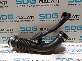 Furtun Conducta Tub Admisie Aer Intercooler cu Epurator Gaze Renault Clio 2 1.5 DCI 1998 - 2012 Cod 8200218988 [M5396]