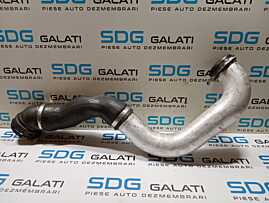 Furtun Teava Conducta Presiune Intercooler BMW Seria 5 E60 E61 2.5 D 2003 - 2010 Cod 7789052-03 11.61-7789052-03 [M6075]