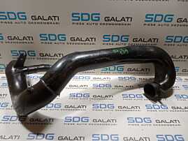 Furtun Conducta Tub Tubulatura Presiune Aer Turbo Turbina Turbosuflanta Intercooler Peugeot 607 2.0 D 1999 - 2008 Cod 9640715980 9640716080 [M4646]