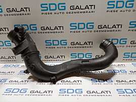 Furtun Conducta Tub Tubulatura Presiune Aer Turbo Turbina Turbosuflanta Intercooler Seat Toledo 1.9 TDI AJM 1999 - 2005 Cod 1J0129654S [M4270]
