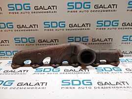 Galerie Evacuare Turbo Turbina Turbosuflanta BMW Seria 3 E90 E91 E92 E93 325 330 3.0 D 2004 - 2013 Cod 7801714-02 [M7828]