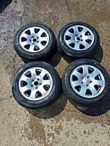 Set 4 Jante Janta Roata Roti Aluminiu Seat Alhambra 2001 - 2010 [GB0164]