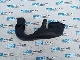 Conducta Furtun Tub Tubulatura Admisie Aer Turbo Turbina BMW Seria 1 E87 2.0d M47N2 2003 - 2007 Cod 13717791646 7791646 [GB0315]