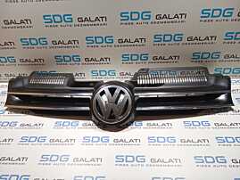 Grila Centrala cu Sigla Emblema de pe Bara Spoiler Fata cu Defect Volkswagen Golf 5 2004 - 2008 Cod 1K0853651K [M3909]