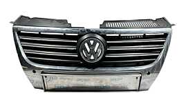 Grila Centrala cu Emblema Sigla de pe Bara Spoiler Fata Volkswagen Passat B6 2005 - 2010 Cod 3C0 853 651 AD 3C0 853 651 AF [ L5732 ]