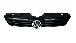 Grila Centrala cu Emblema Bara Spoiler Fata Volkswagen Jetta 4 2011 - 2014 Cod 5C6853653 [L5324]