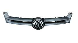 Grila Centrala cu Emblema Sigla de pe Bara Spoiler Volkswagen Golf 5 Hatchback Scurt 2004 - 2008 Cod 1K0853653 [L5332]
