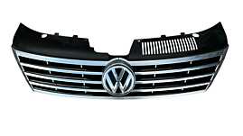 Grila Centrala cu Emblema Sigla de pe Bara Spoiler Fata Volkswagen CC 2012 - 2017 Cod 3C8853653A 3C8853651A [L5327]