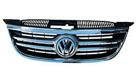Grila Centrala cu Emblema Sigla de pe Bara Spoiler Fata Volkswagen Tiguan NFL Non Facelift 2007 - 2011 Cod 5N0853653 1K5853600 5N0853651 [L5326]