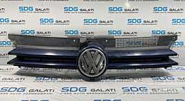Grila cu Emblema Spoiler Bara Fata Volkswagen Golf 4 1998 - 2005 Cod 1J0853655G 1J0853651H [L3909]