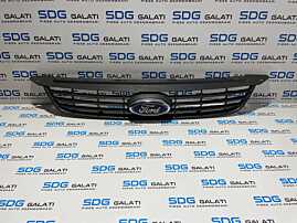 Grila cu Sigla Emblema Bara Spoiler Fata Ford Focus 2 FL Facelift 2007 - 2010 Cod 8M51-8200-BD [L2612]
