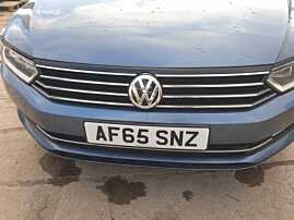 Grila cu Sigla Emblema de pe Bara Spoiler Fata Volkswagen Passat B8 2014 - 2019 [C8821] [Depozit]