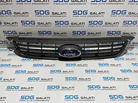 Grila cu Sigla Emblema Bara Spoiler Fata Ford Focus 2 FL Facelift 2007 - 2010 Cod 8M51-8200-BF [L2617] (Fisurata)