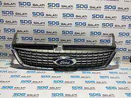 Grila cu Sigla Emblema Bara Spoiler Fata Ford Mondeo MK 4 2007 - 2014 Cod 7S71-8200-A [L2595]