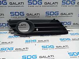 Grila Proiector Ceata Dreapta Spoiler Bara Fata Opel Astra H 2004 - 2010 Cod 13126026 [L2636]