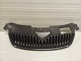 Grila Bara Fata Radiator Skoda Fabia 2 2007 - 2010 Cod 5J0853668 [Z0303]