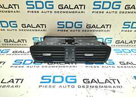Gura Grila Aer Ventilatie Aerisire Bord Centrala Volkswagen Passat B6 2005 - 2010 Cod 3C1819728E 3C2819728D [N0257]