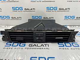 Gura Grila Aer Aerisire Ventilatie Bord Centrala BMW Seria 3 E90 E91 E92 E93 2004 - 2011 Cod 9130464 [L4586]