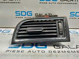 Grila Gura Aer Aerisire Ventilatie Bord Stanga Skoda Superb 2 2008 - 2015 Cod 3T0819701 [L4846]