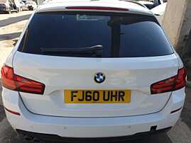 Hayon Haion Portbagaj Dezechipat cu Luneta Geam Sticla BMW Seria 5 F11 2009 - 2017 Culoare 300 Alpinweiss [C5253]