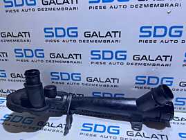 Tub Tubulatura Conducta Presiune Aer Turbo Turbina Turbosuflanta Intercooler Citroen C5 2.0 HDI 2004 - 2010 Cod 9649466180 [0264]