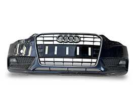 Bara Spoiler Fata Completa FARA Grila Emblema si Locas Pentru Senzori Parcare cu Imperfectiuni Audi A5 8T FL Facelift 2011 - 2016 Cod 8T0807437AD Culoare LX5R Moonlight Blue Metallic [Q4589]