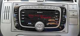 Radio CD Player cu MP3 si Auxiliar Sony Ford Kuga 1 2008 - 2013