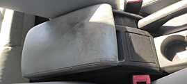 Cotiera Piele Gri cu Gura Grila Aer Ventilatie Aerisire Pasageri Skoda Superb 1 2002 - 2008