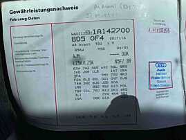 Cutie Viteze Manuala in 5 Trepte Cod DUK Audi A4 B5 1997 - 2001