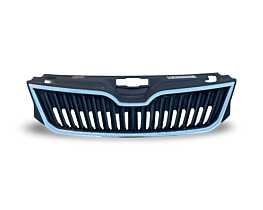 Grila Radiator Superioara de pe Spoiler Bara Fata Skoda Rapid 2012 - 2017 [C4412]