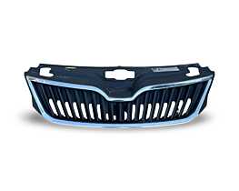 Grila Radiator Superioara de pe Spoiler Bara Fata Skoda Rapid 2012 - 2017 [Q5048]
