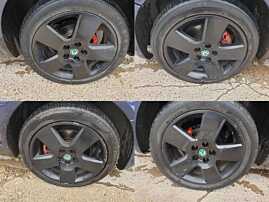 Set 4 Jante Roti Aliaj FARA Anvelope 225 45 17 R17 5x112 Seat Toledo 3 2005 - 2009 Cod sdgb27