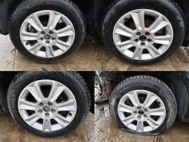 Set 4 Jante Aliaj cu Capace si Anvelope Iarna 185 60 15 R15 Audi A1 2010 - 2018 id2005