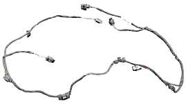 Cablaj Instalatie Electrica Senzor Senzori Parcare Bara Spoiler Spate Volkswagen Passat B8 Break 2015 - 2020 Cod 3G9971104 [M8457]