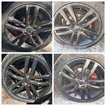 Set 4 Jante Roti Aliaj SALVADOR Anvelope Cauciucuri Vara Blacklion Champoint BU66 225 45 17 R17 5x112 Volkswagen Jetta 2006 - 2018 [C1528]