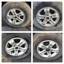 Set 4 Jante Aliaj 245 70 16 R16 Kia Sorento 2002 - 2009 [C8157]