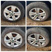 Set 4 Jante Roti Aliaj 205 60 15 R15 5x112 Audi A6 C5 1998 - 2005 [C4019]