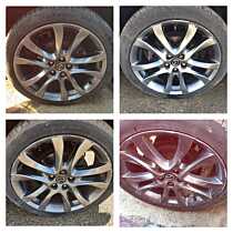 Set 4 Jante Roti Aliaj 225 45 19 R19 Anvelope Cauciucuri Vara Mazda CX-7 2007 - 2012 [C9590]