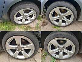 Set 4 Jante Roti Aliaj 245 40 18 R18 Anvelope Cauciucuri Vara 2 Dot 2020 si 2 Dot 2019 Audi A5 2007 - 2016 [C5539]