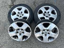 Set 4 Jante Roti Tabla cu Capace 205 55 16 R16 Opel Astra H 2004 - 2010 [X4034]